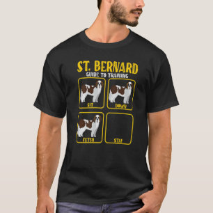 Camiseta Guía de entrenamiento para perros de San Bernard