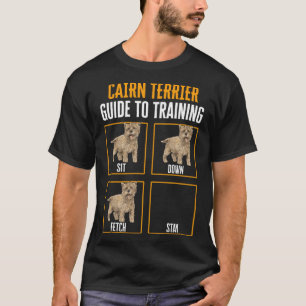 Camiseta Guía De Formación De Cairn Terrier