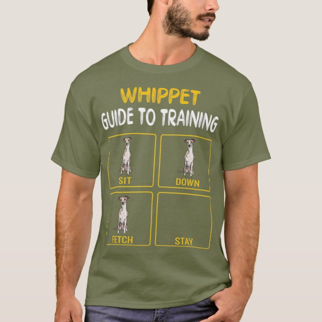 Camiseta Guía De Guión Para Entrenar La Obediencia De Perro (Anverso)