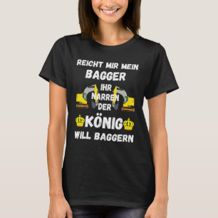 Camiseta Guía de la máquina del controlador de la excavador