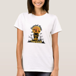 Camiseta Guía de la visita a la casa embrujada