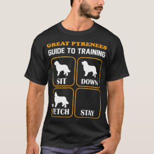 Camiseta Guía de los grandes Pirineos para entrenar Mascota
