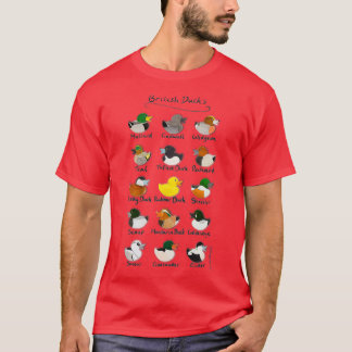 Camiseta Guía de los Patos Británicos