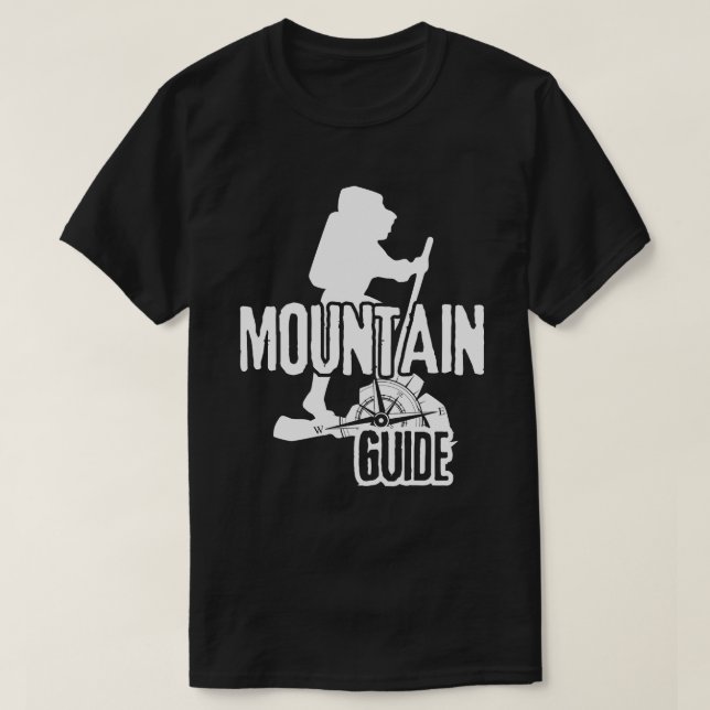 Camiseta Guía de montaña (Diseño del anverso)