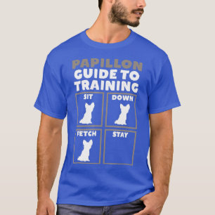 Camiseta Guía De Obediencia De Papillon Lover A Perro Entre