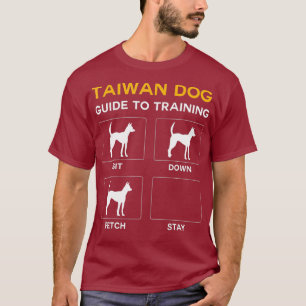 Camiseta Guía De Perro De Taiwán Para Entrenar Perro Obedie
