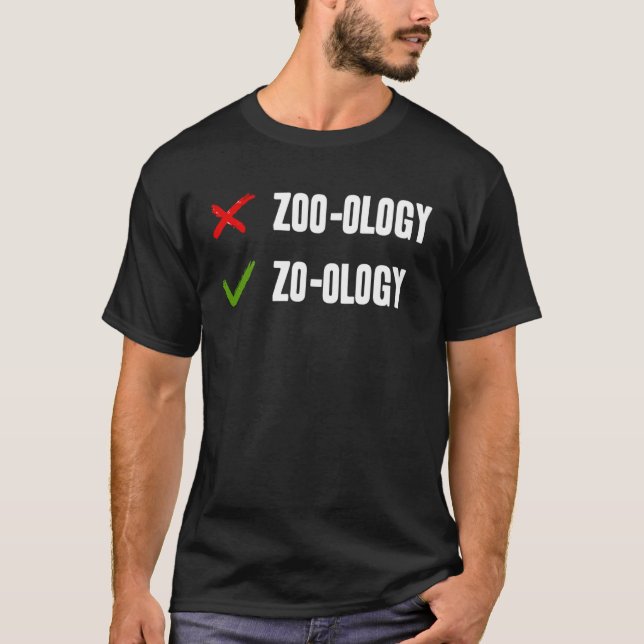 Camiseta Guía de predicción zoológica (Anverso)