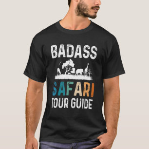 Camiseta Guía de safari turístico fanático de la naturaleza