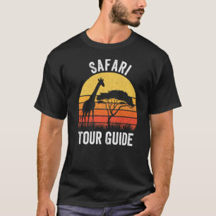 Camiseta Guía de turismo de Safari África Vacaciones turíst