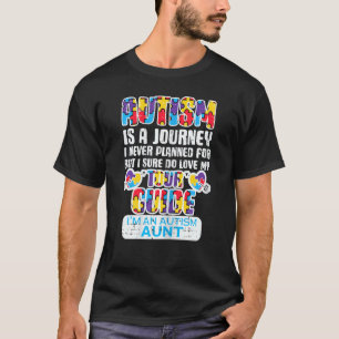 Camiseta Guía de turismo para mujeres en viaje de autismo n