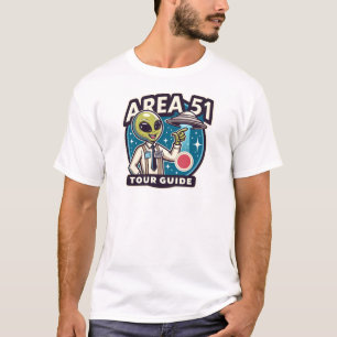 Camiseta Guía de visitas al área 51