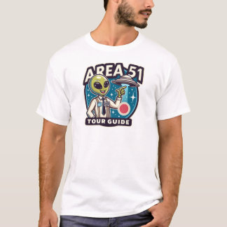 Camiseta Guía de visitas al área 51