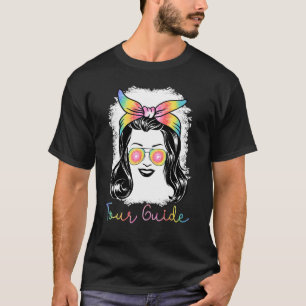 Camiseta Guía de visitas guiadas Guía de reconocimiento de