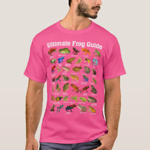 Camiseta Guía definitiva de la rana anfibios Especie Hechos