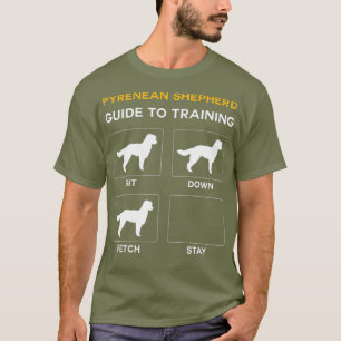 Camiseta Guía Del Pastor Pirineo Para Entrenar Perro