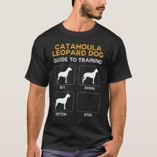 Camiseta Guía del perro Catahoula Leopard para entrenar la