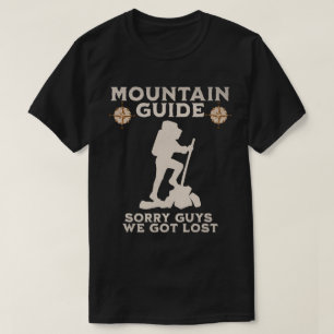 Camiseta Guía divertida de montaña