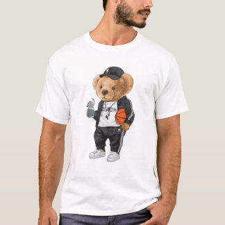 Camiseta Guía Grizzly: entrenador de básquetbol