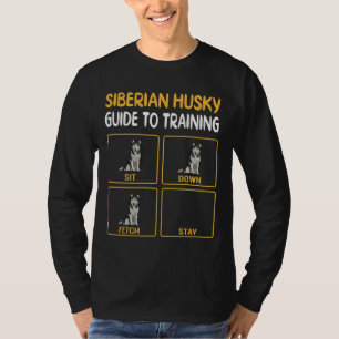 Camiseta Guía Husky Siberiana Para Entrenar La Obediencia D
