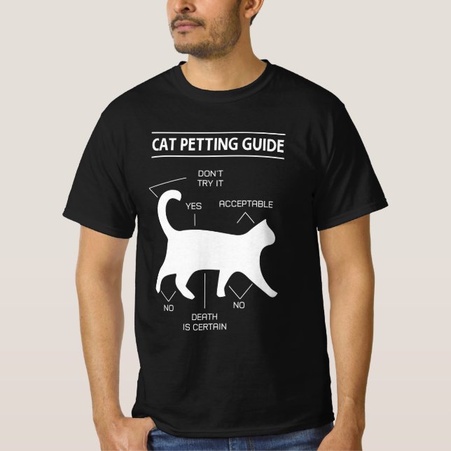 Camiseta Guía para la eliminación de gatos (Anverso)