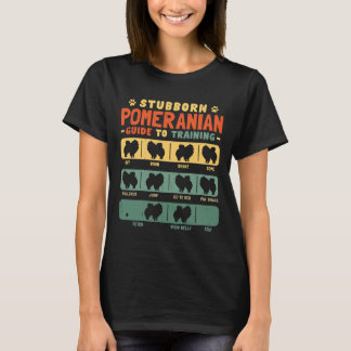 Camiseta Guía Pomerania Divertida De La Formación