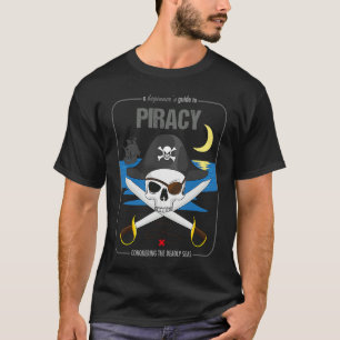 Camiseta Guía principiante para el cráneo y barco aterrador