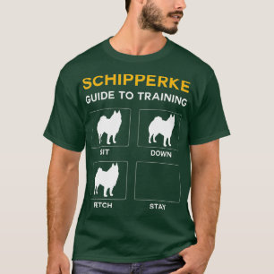 Camiseta Guía Schipperke Para Entrenar Perro Obediencia Per