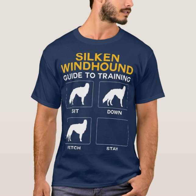 Camiseta Guía Silken Windhound Para Entrenar Obediencia De  (Anverso)