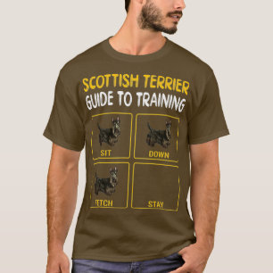 Camiseta Guía Terrier Escocesa Para Entrenar Obediencia De