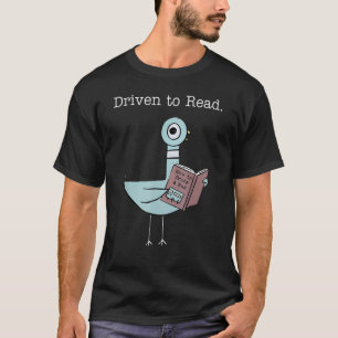 Camiseta Guiado Para Leer Libros De Lectura De La Bibliotec