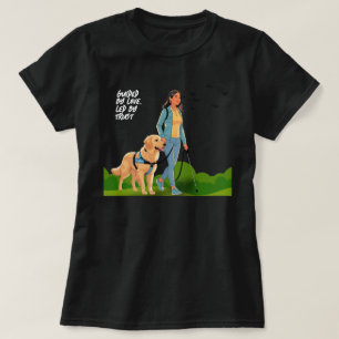 Camiseta Guiado por el amor - Guía de diseño de ayuda a per