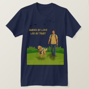 Camiseta Guiado por el amor - Guía de diseño de ayuda a per