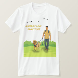 Camiseta Guiado por el amor - Guía de diseño de ayuda a per