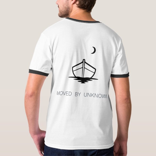 Camiseta "Guiado por el silencio, movido por lo desconocido (Reverso)