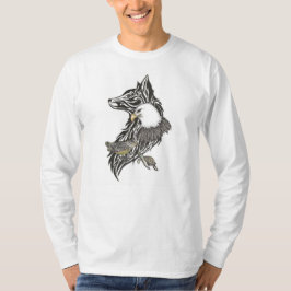 Camiseta Guías de animales y aves delante y detrás de la ca