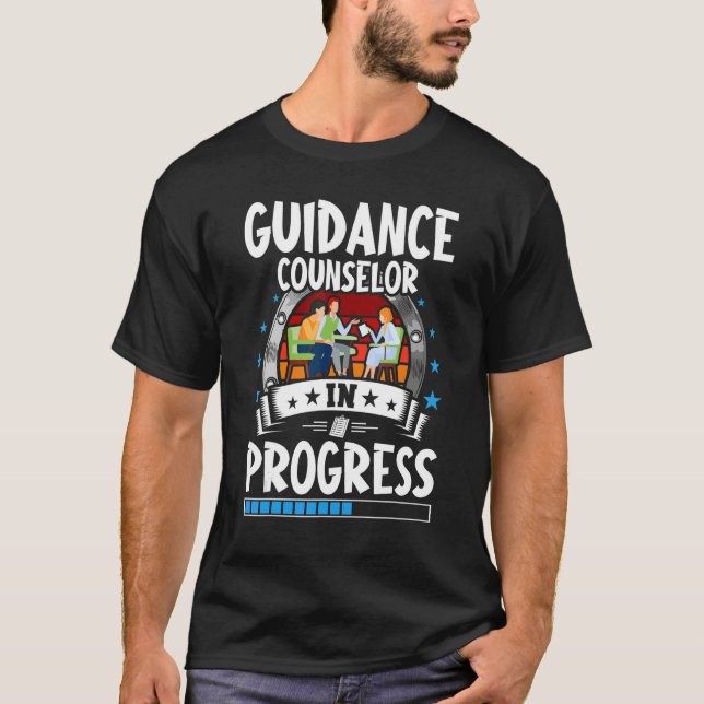 Camiseta Guidance Counselor In Progress Trainee Student (Anverso)