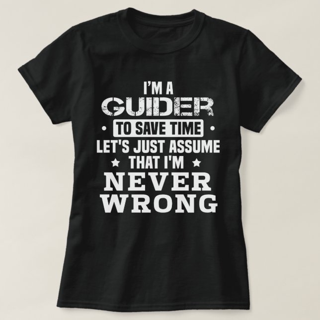 Camiseta Guider (Diseño del anverso)