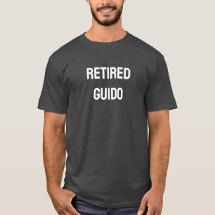 Camiseta Guido jubilado, divertido, chiste de papá, humor,
