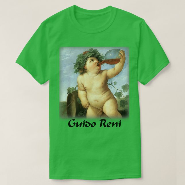 Camiseta Guido Reni Bacchus (Diseño del anverso)