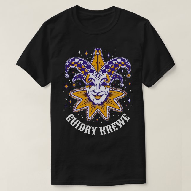 Camiseta Guidry Krewe Colorful (Diseño del anverso)