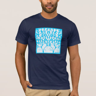Camiseta Guijarros azules y blancos