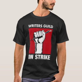 Camiseta Guild De Escritores De América En Huelga Anti AI C