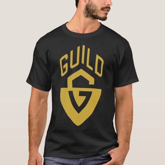Camiseta Guild Guitar Essential  (Anverso)