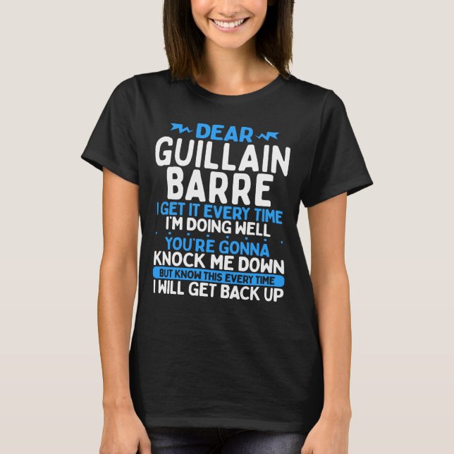 Camiseta Guillain Barre (Anverso)