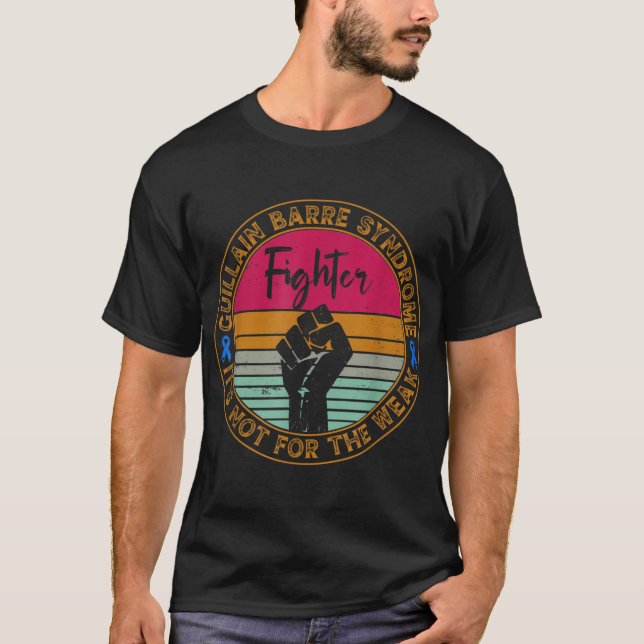Camiseta Guillain Barre: Guerrero luchador por la concienci (Anverso)