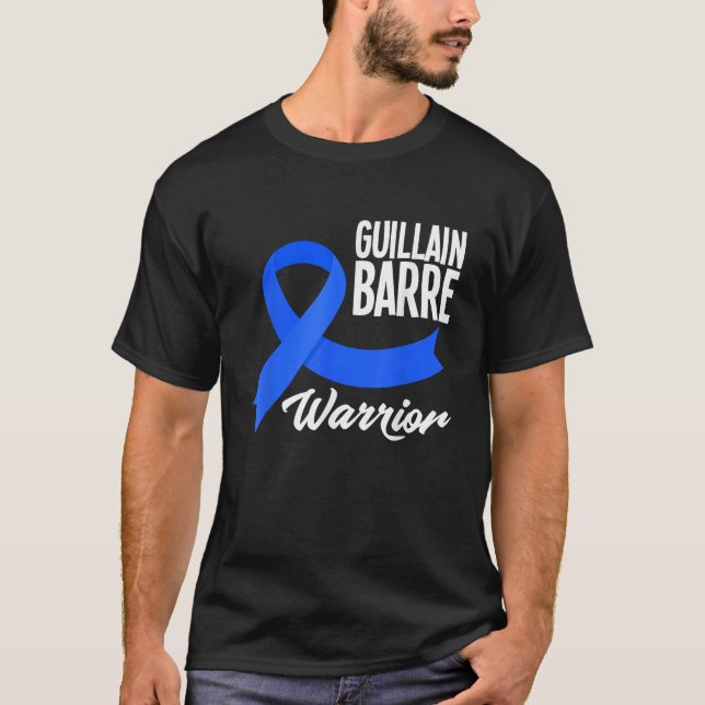 Camiseta Guillain Barre Warrior Conciencia sobre la cinta a (Anverso)
