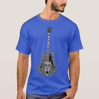 Camiseta Guillar de Jazz de Guitarra de cuerpo hueco de arc