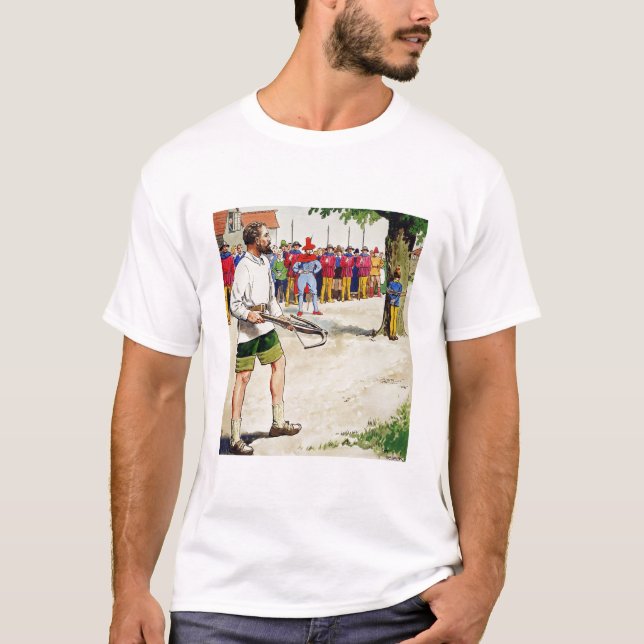 Camiseta Guillermo dice, de "píos en el pasado", publishe (Anverso)