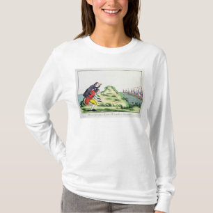 Camiseta Guillermo Pitt observando la escuadrilla francesa