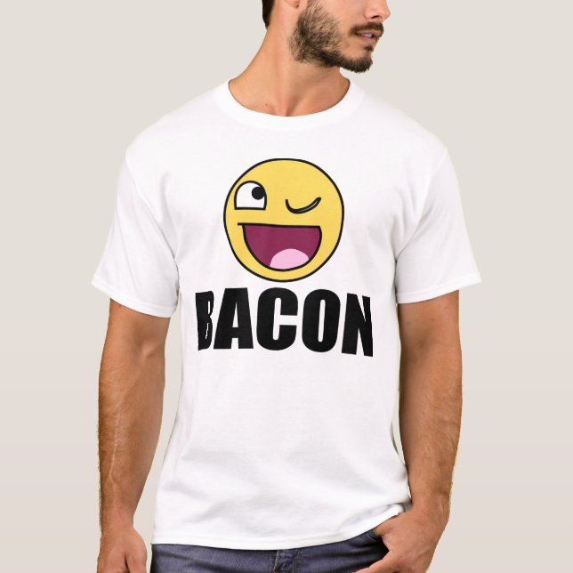 CAMISETA GUIÑE SI USTED AMA EL TOCINO (Anverso)
